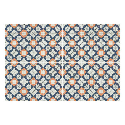 Fali csempe matrica Virágmotívumok hálóban