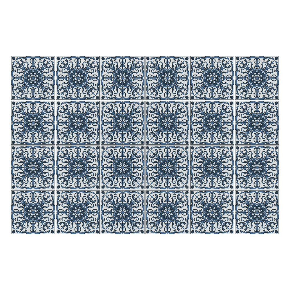 Konyha csempe matrica Díszített csempék