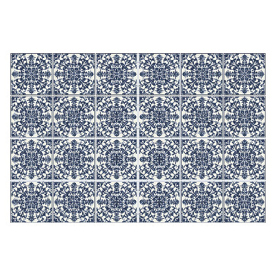 Csempe dekor matrica Díszes csempék