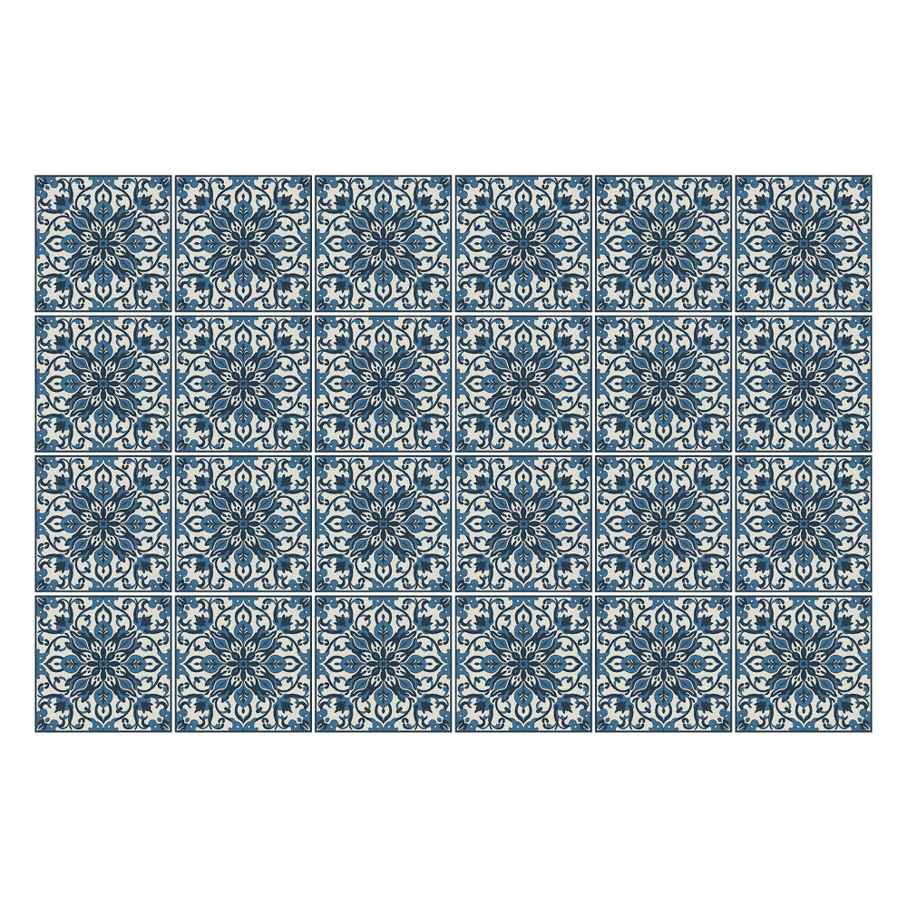 Fali csempe matrica Díszes csempék