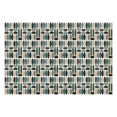 Konyha csempe matrica Ovális formák geometriája