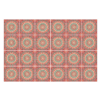 Fali csempe matrica Pasztell mandalák