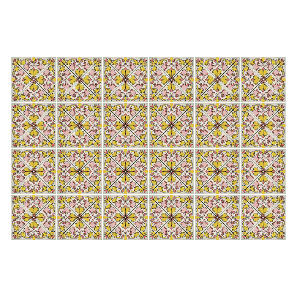 Fali csempe matrica Pasztell csempe