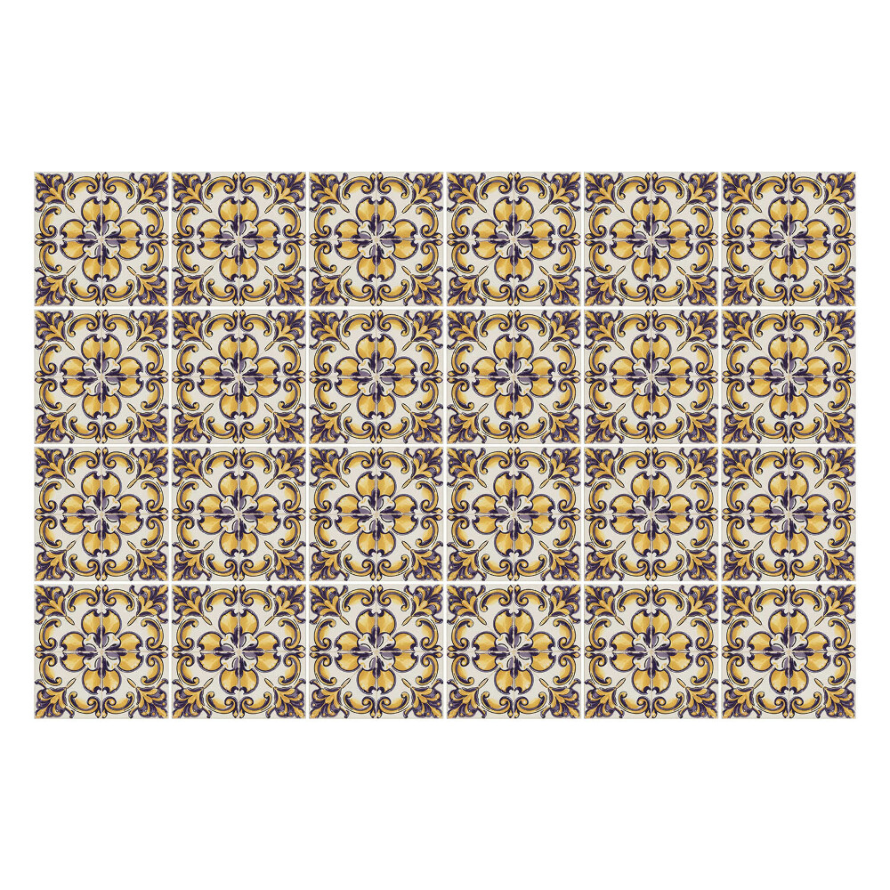 Fali csempe matrica Rendszeres dekorációk