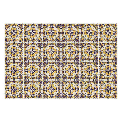 Fali csempe matrica Rendszeres dekorációk