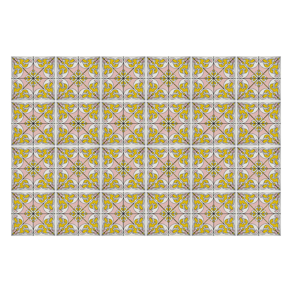 Konyha csempe matrica Pasztell csempe