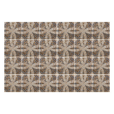 Konyha csempe matrica Kis kőmozaik