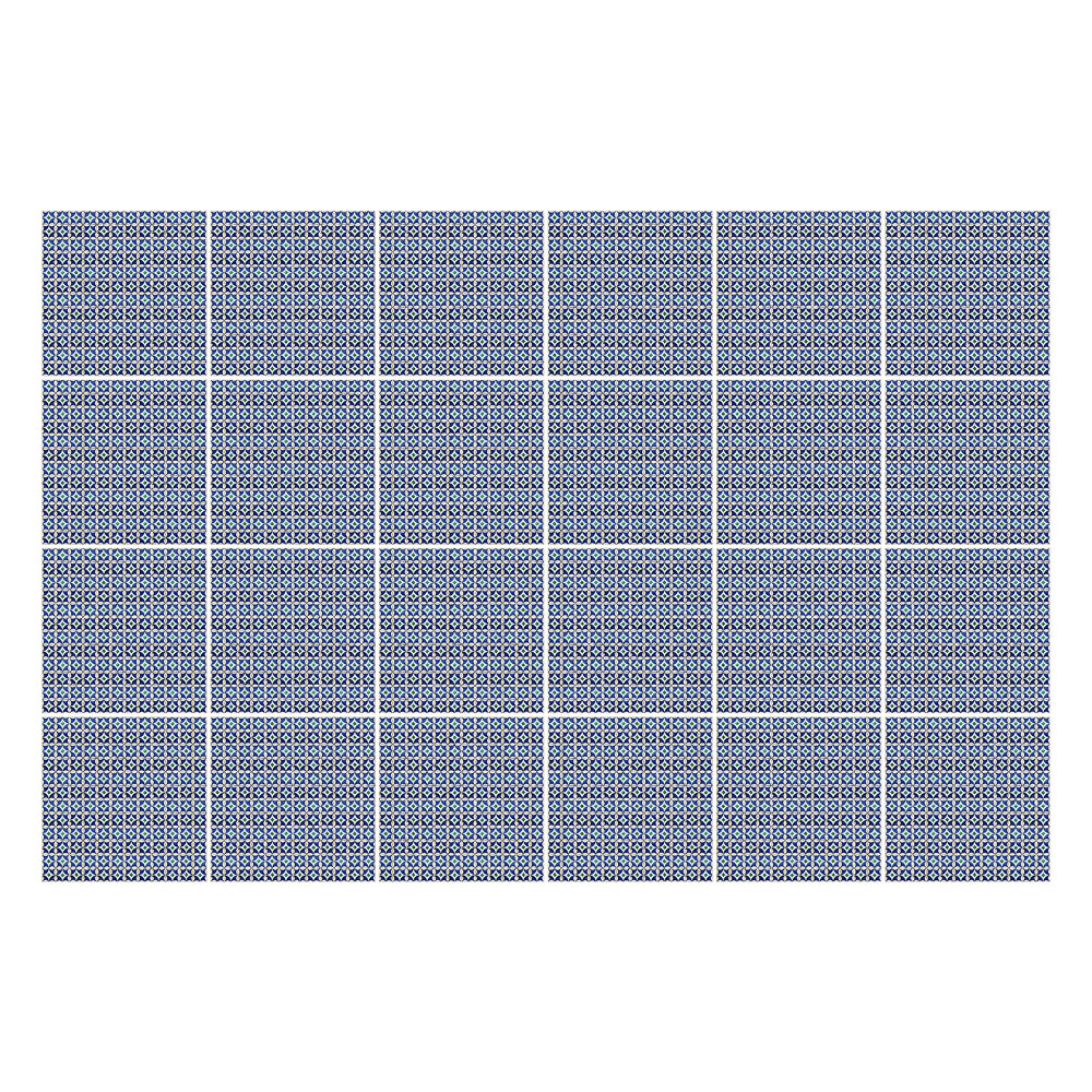 Csempe dekor matrica Kis spanyol minta