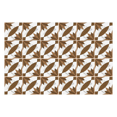 Fali csempe matrica Fa márvánnyal