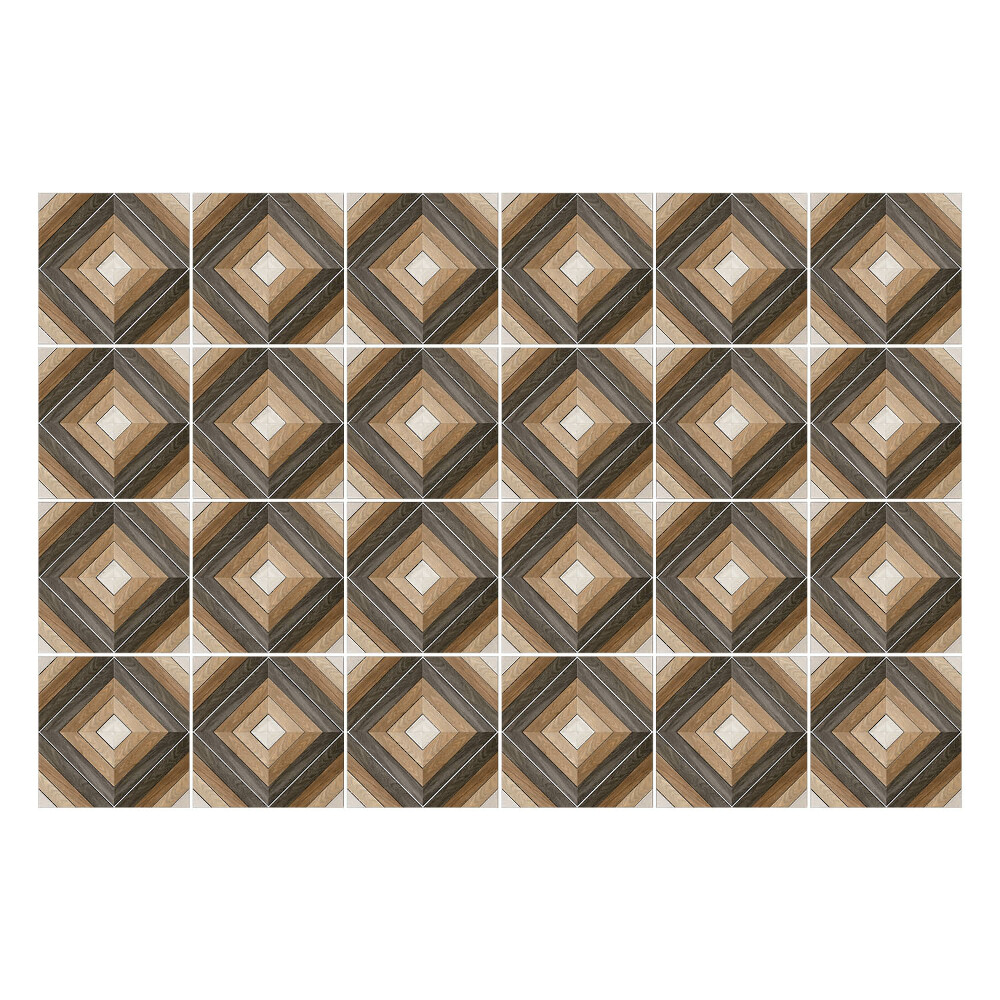 Fali csempe matrica Fa formák rácsa