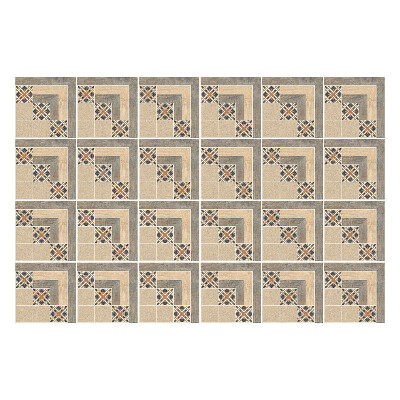 Fali csempe matrica Díszített csempék