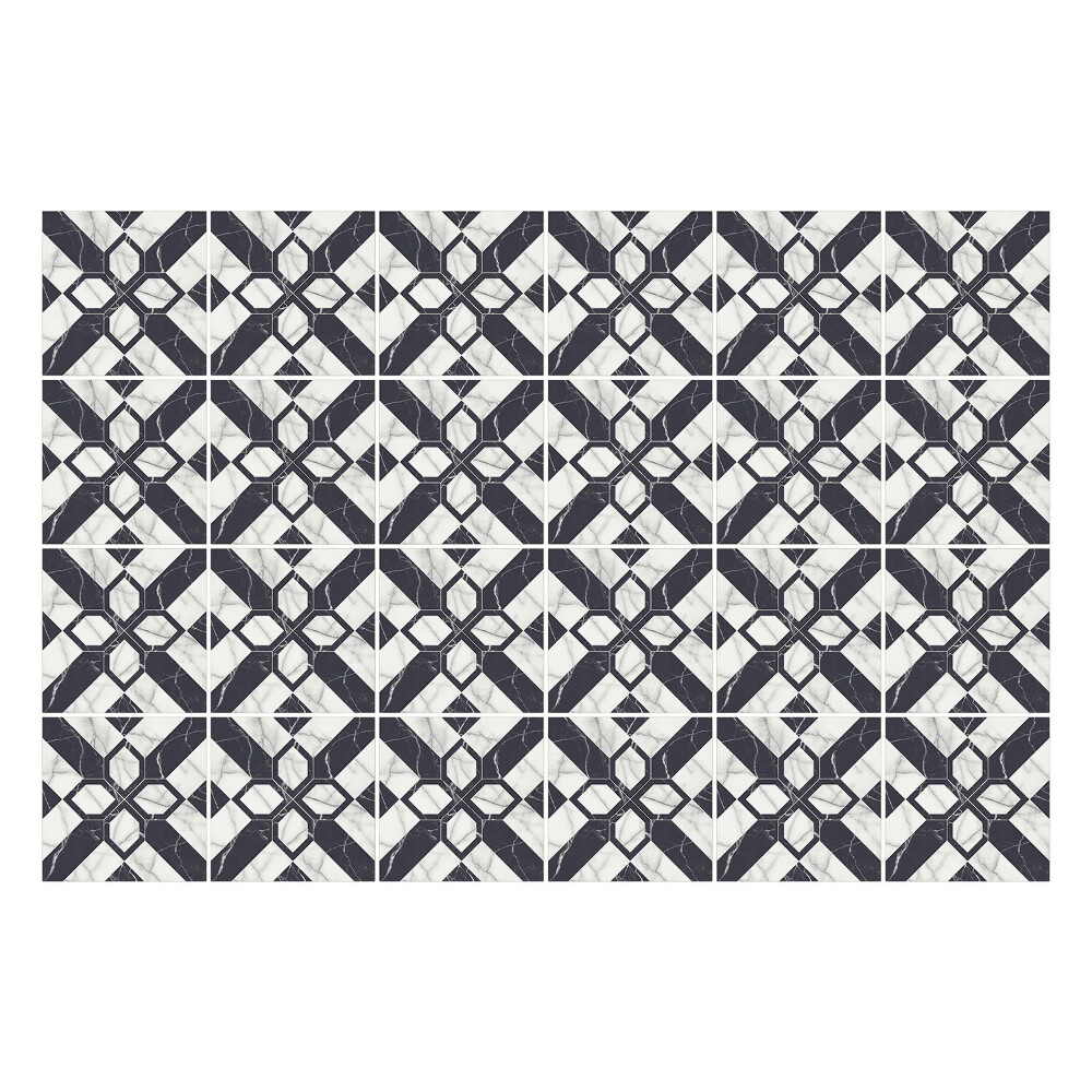 Csempe dekor matrica Szabályos márványminta