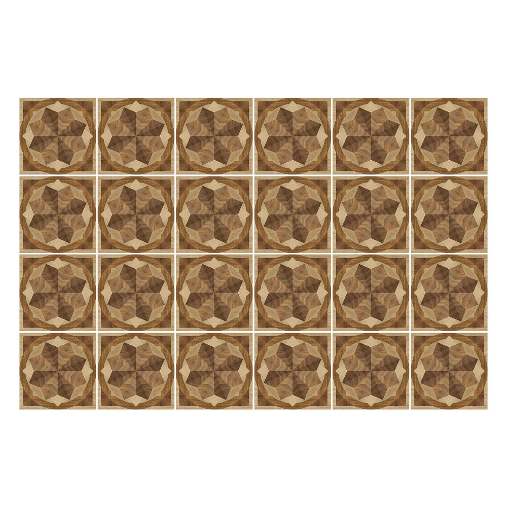 Fali csempe matrica Fa csillagok