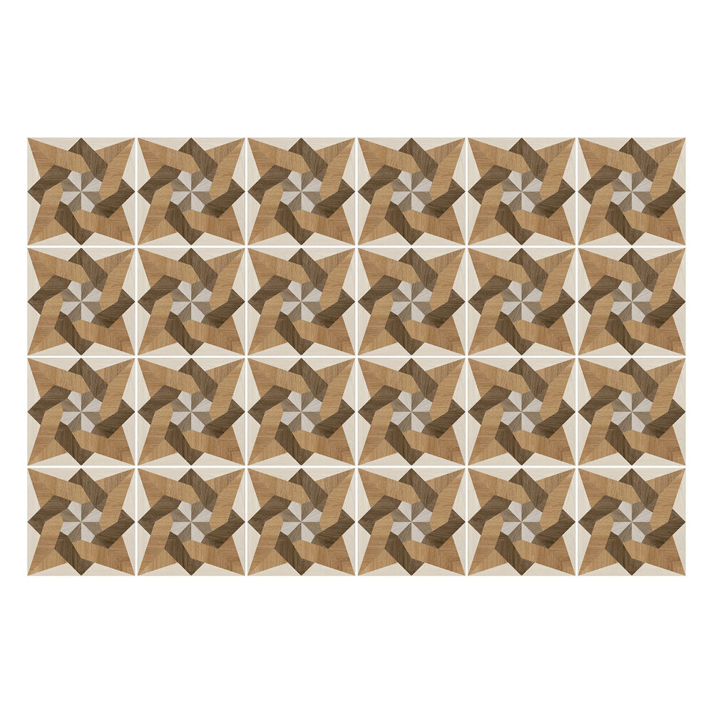 Fali csempe matrica Fa csillagok