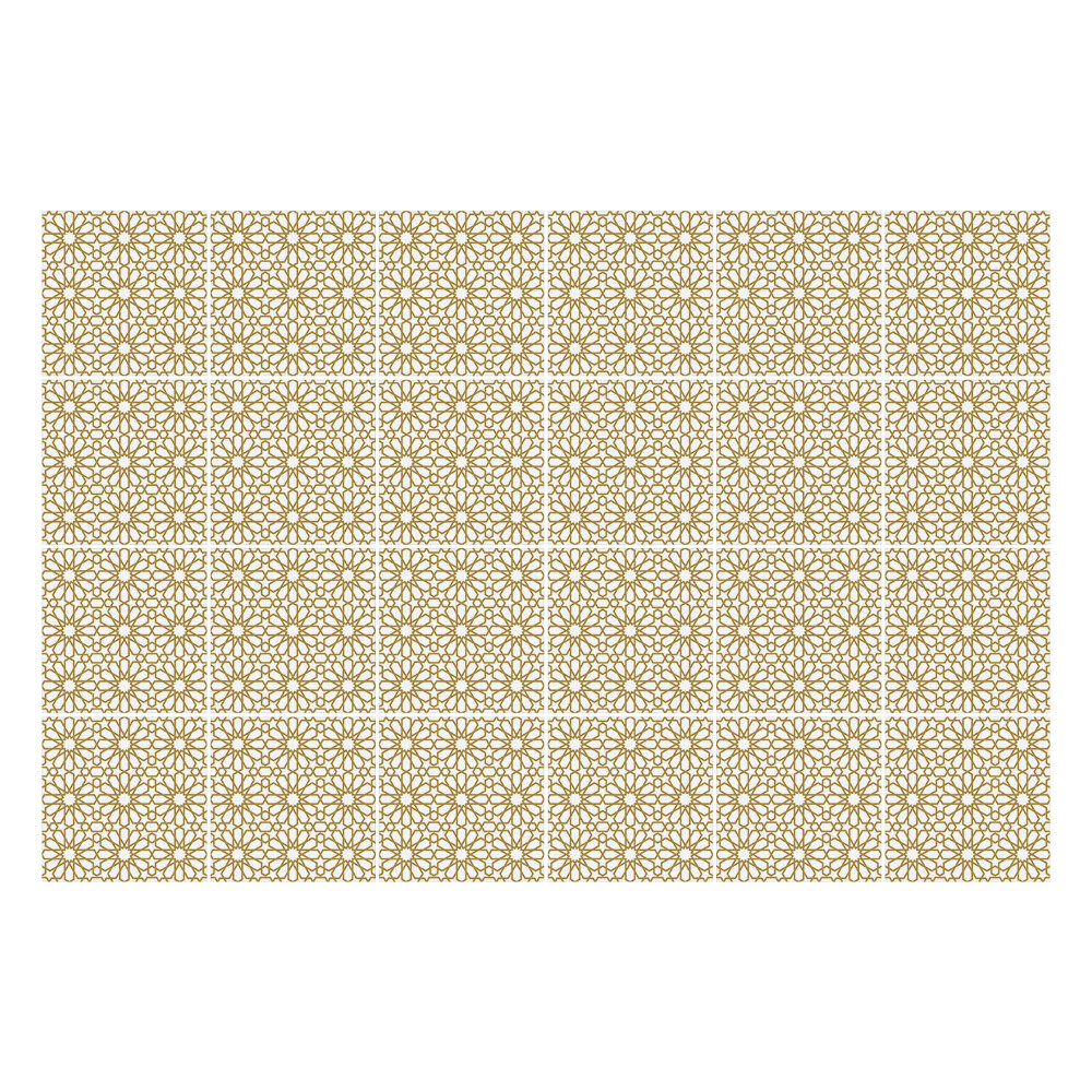 Konyha csempe matrica Virágmotívum hálóban