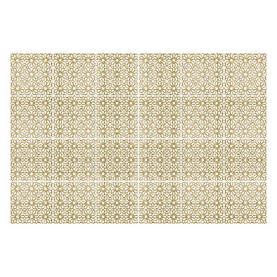 Konyha csempe matrica Virágmotívum hálóban