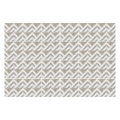 Csempe dekor matrica Cikcakk sakktábla mintában