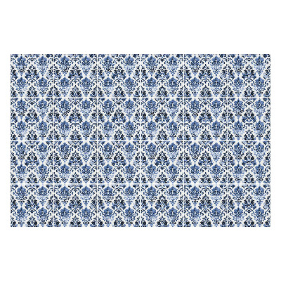 Csempe dekor matrica Klasszikus virágdísz