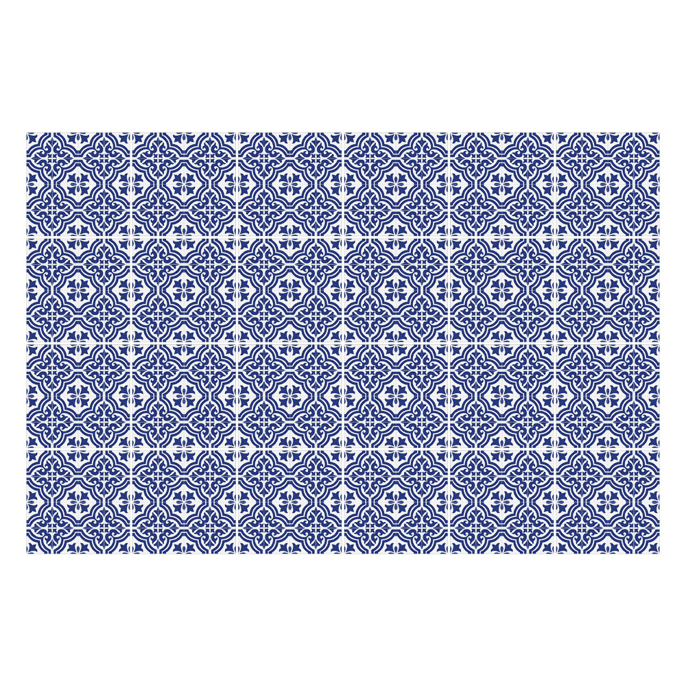 Konyha csempe matrica Virágdíszek hálóban