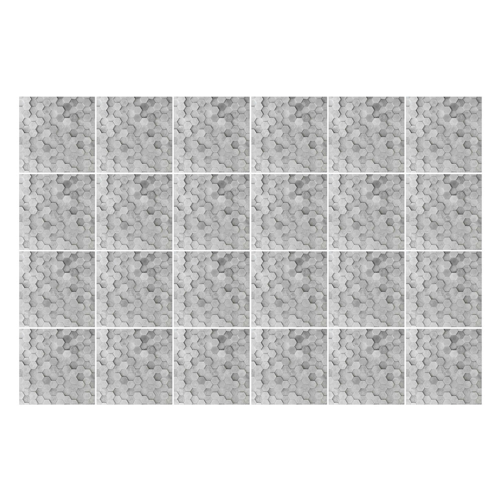 Fali csempe matrica Hatszögletű szerkezetek