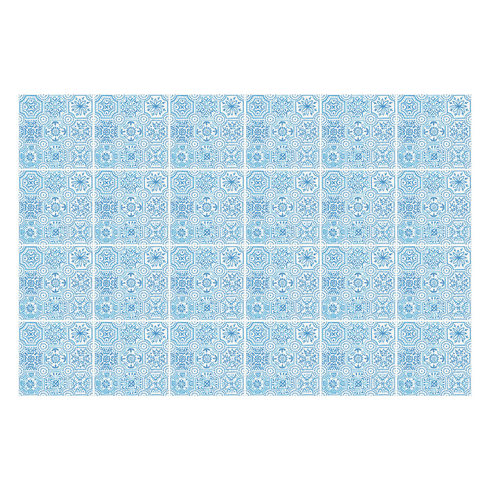 Csempe dekor matrica Összefonódó geometriai alakzatok