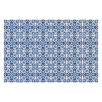 Konyha csempe matrica Virágdíszek