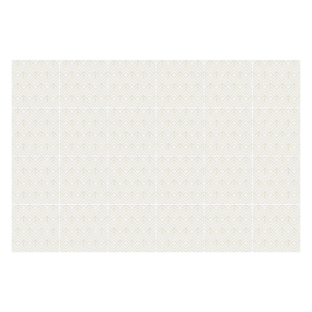 Fali csempe matrica Finom rombuszok és ovális formák