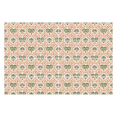 Konyha csempe matrica Egzotikus pálma motívum