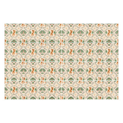 Csempe dekor matrica Egzotikus növény- és állatvilág