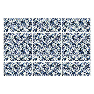 Fali csempe matrica Elegáns madarak és virágok