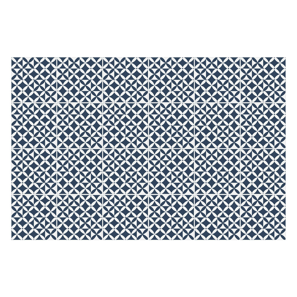 Csempe dekor matrica Geometriai alakzatok rácsban