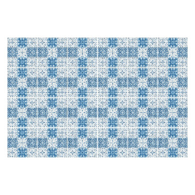 Csempe dekor matrica Kék csempék