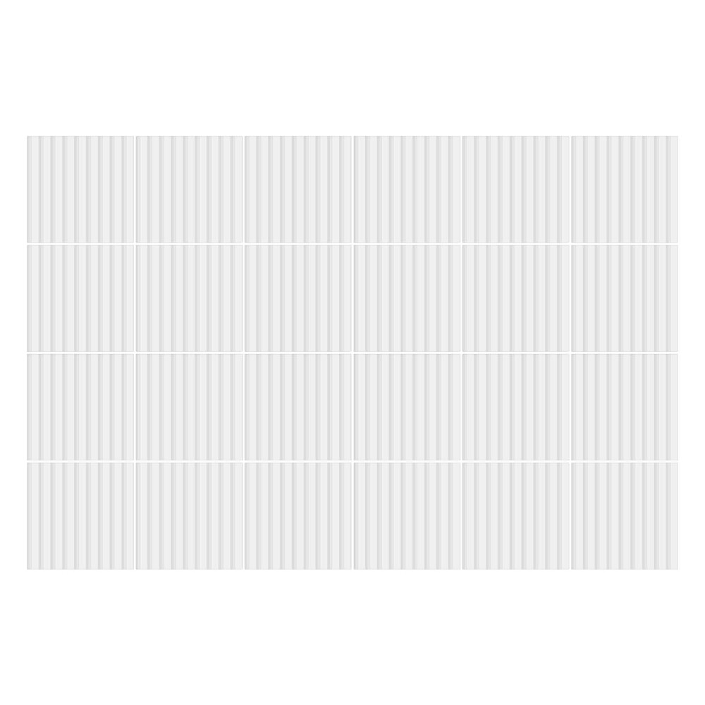 Konyha csempe matrica Fehér lamellák