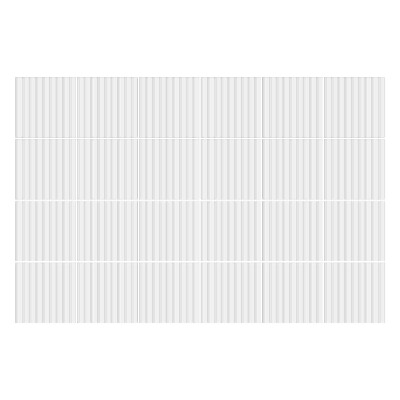 Konyha csempe matrica Fehér lamellák