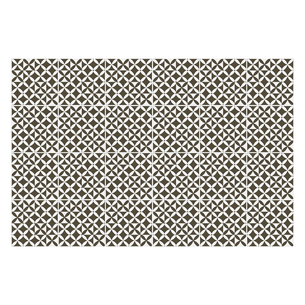 Csempe dekor matrica Geometrikus divatos minta