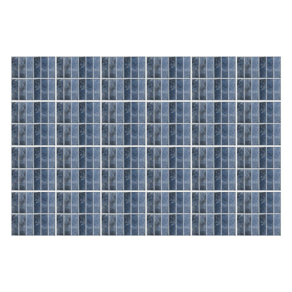 Konyha csempe matrica Kék máz