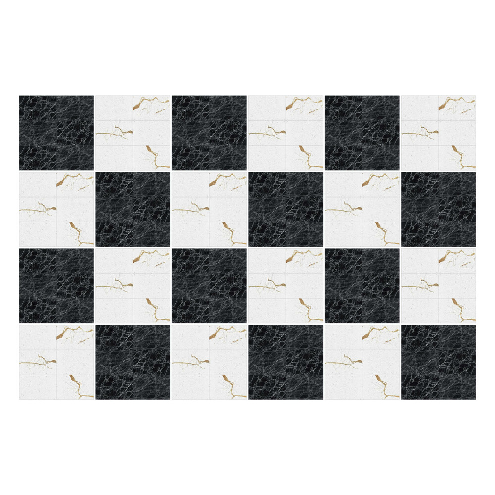 Fali csempe matrica Geometria kontrasztokban