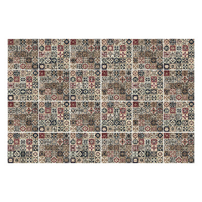 Konyha csempe matrica Klasszikus csempék díszekkel