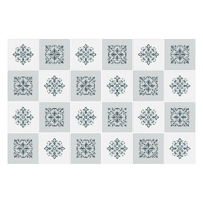 Csempe dekor matrica Elegáns díszek a háttérben