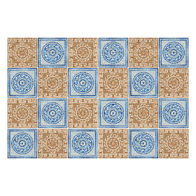 Fali csempe matrica Antik csempe szett