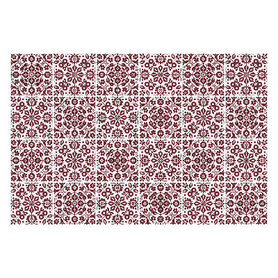 Konyha csempe matrica Népművészet ihlette minta