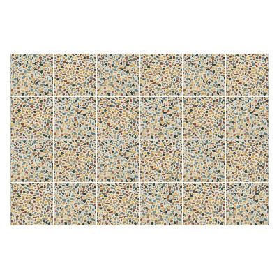 Fali csempe matrica Kő mozaik motívum