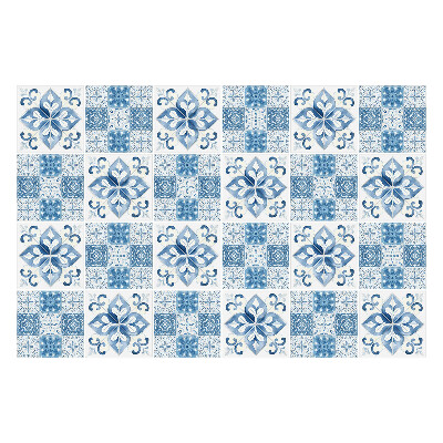 Csempe dekor matrica Kék csempe mozaik