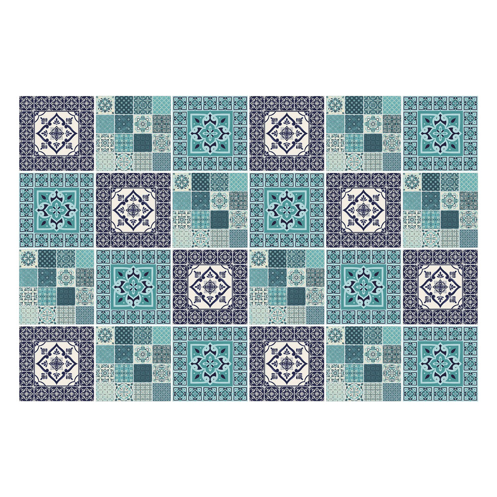 Fali csempe matrica Geometrikus mozaik csempe