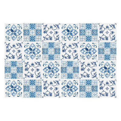 Fali csempe matrica Klasszikus csempék díszekkel