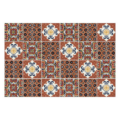 Fali csempe matrica Keleti kerámia motívumok