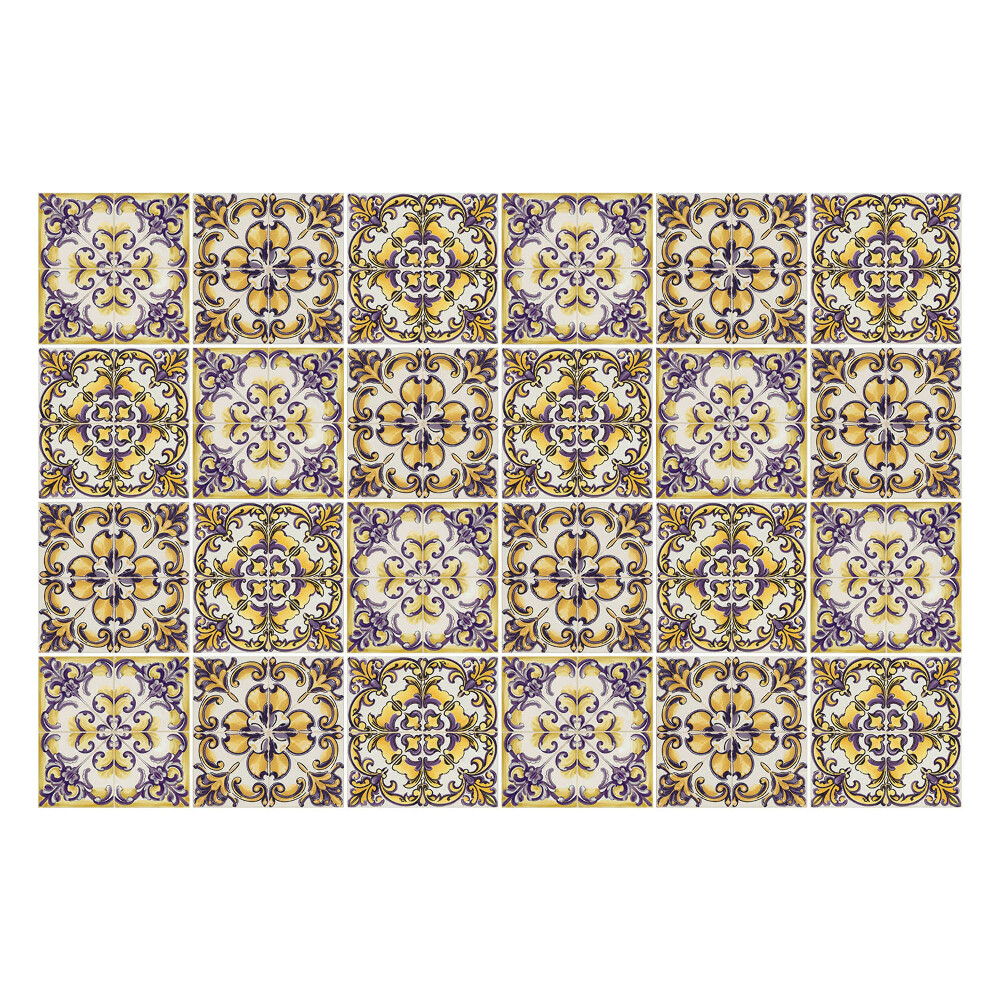 Csempe dekor matrica Mintás mozaik csempe