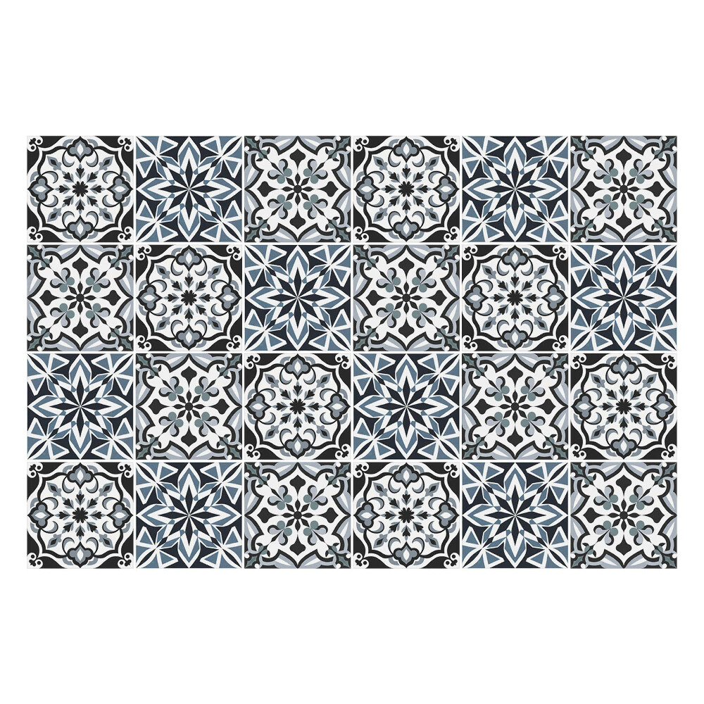 Fali csempe matrica Mintás mozaik