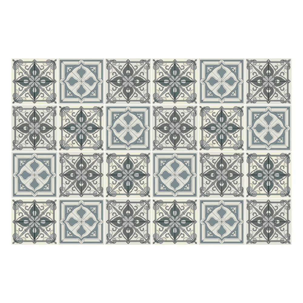 Csempe dekor matrica Elegáns szürke csempe