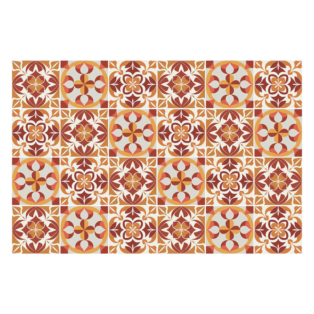 Konyha csempe matrica Gyönyörű mintás mozaik